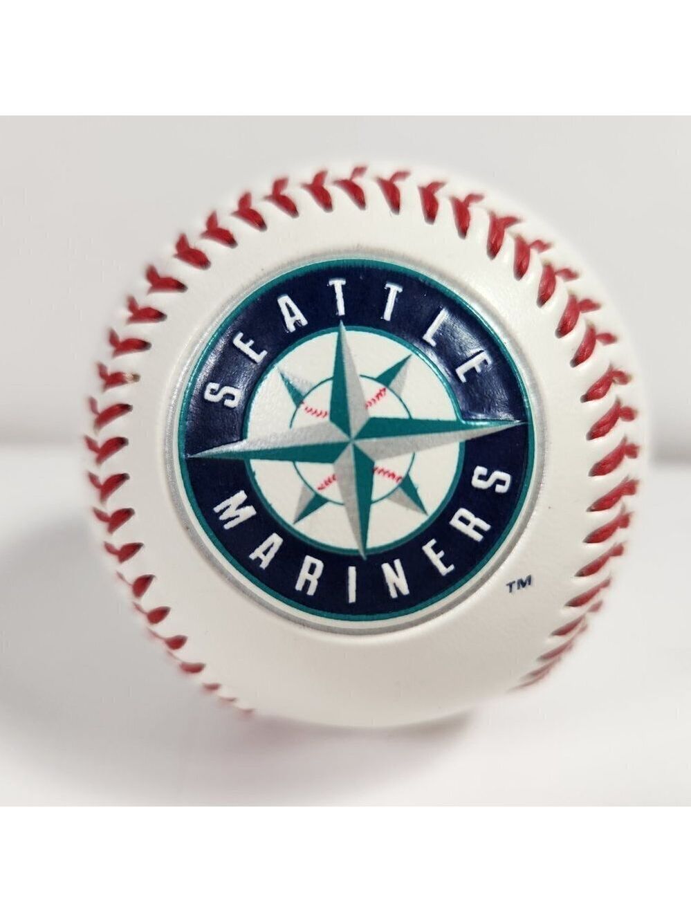 Seattle Mariners MLB Embossed Logo Baseball Fotoball Bank of America Promo